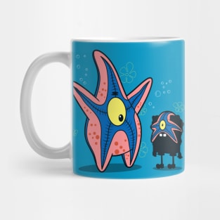 Funny Cute Superhero Movie Alien Villain Cartoon Mug